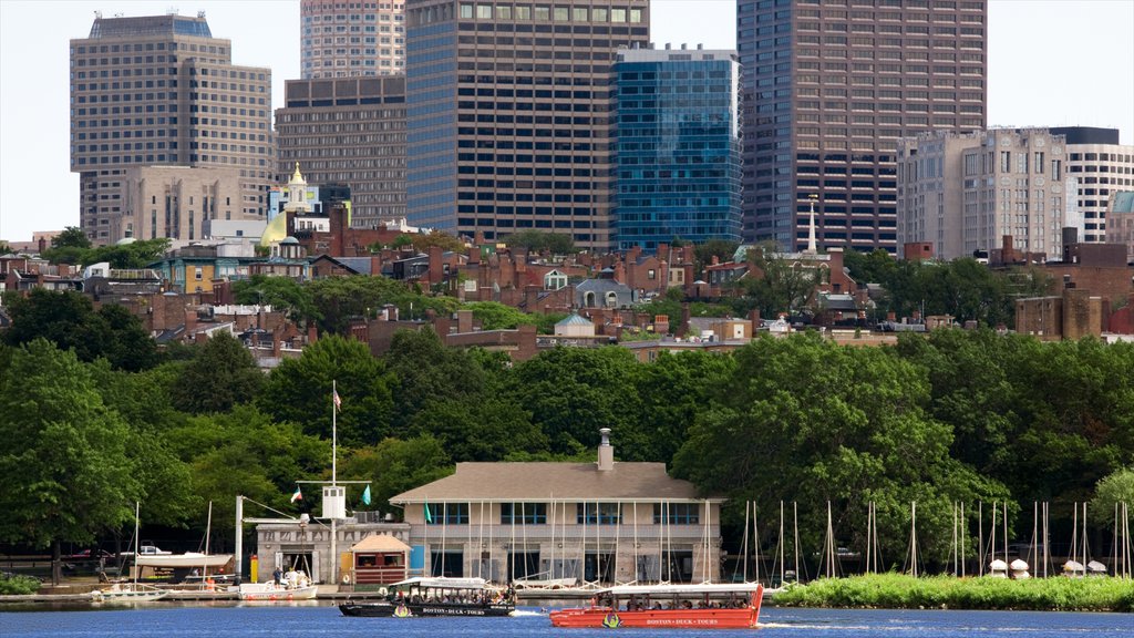 Boston featuring a city, a high-rise building and a river or creek