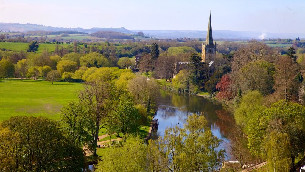 Birmingham featuring a river or creek, tranquil scenes and a garden