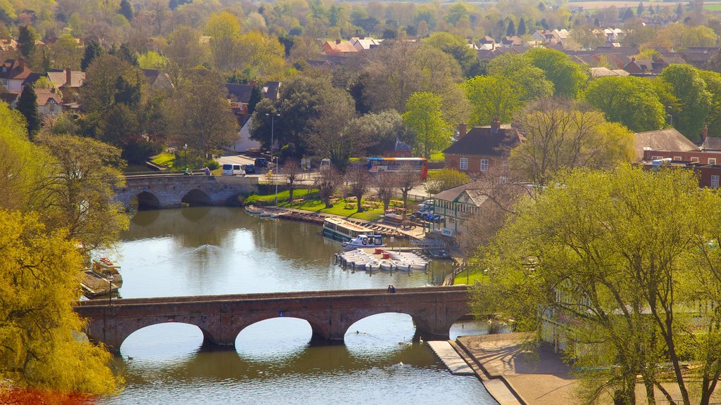 Birmingham que incluye un río o arroyo, un parque y un puente