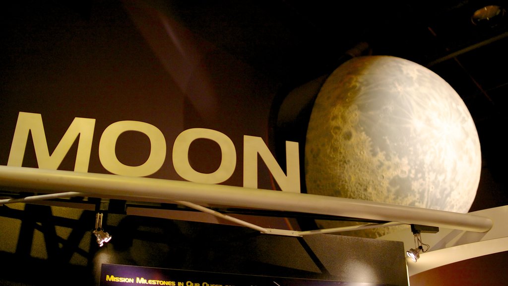 Clark Planetarium featuring signage