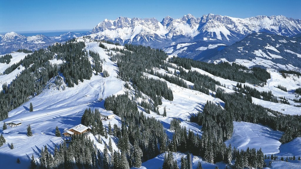 Austria showing snow and mountains