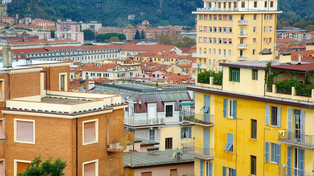 Castello San Giorgio which includes a city