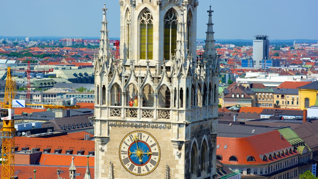 Kerk van St. Peter inclusief een kerk of kathedraal, een stad en religieuze elementen