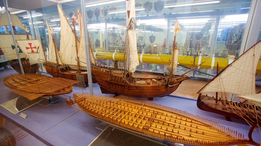 Museo Tecnico Navale featuring interior views