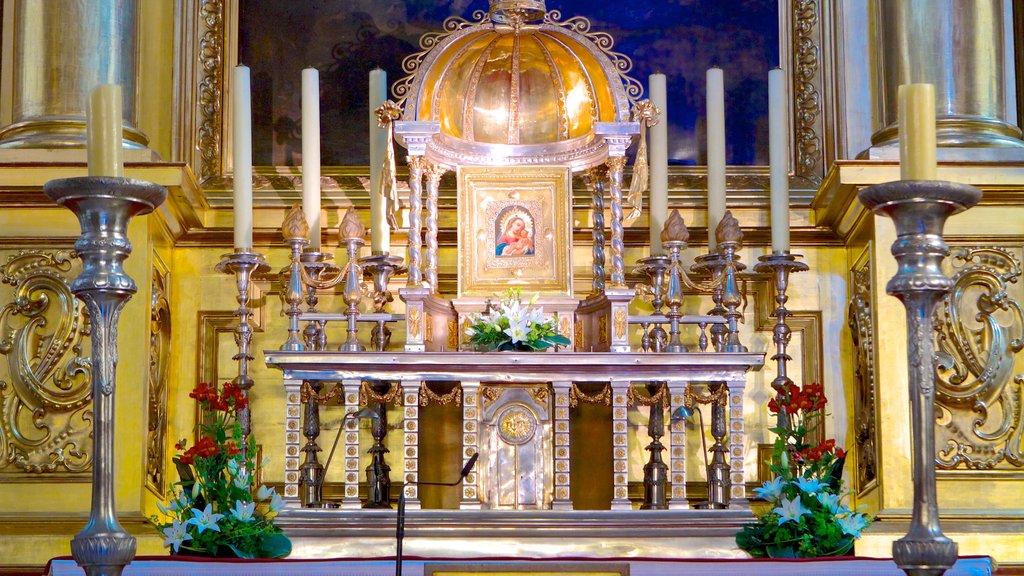 Wawel Cathedral showing a church or cathedral, religious elements and interior views