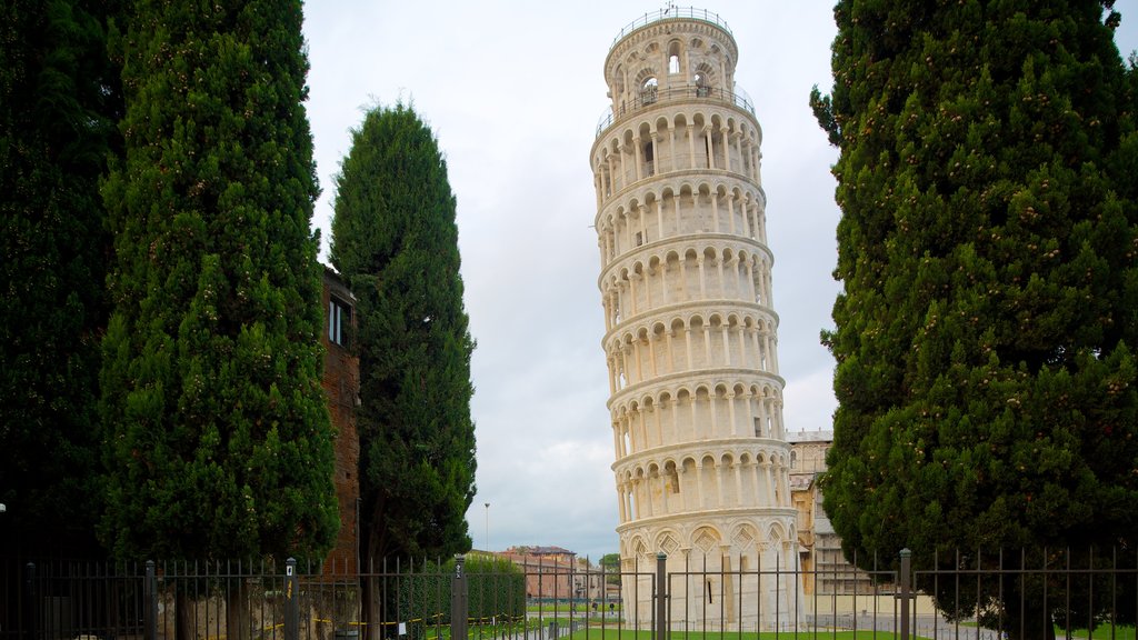 Leaning Tower showing heritage architecture and heritage elements