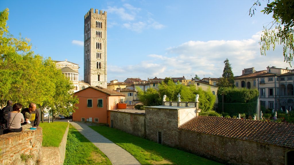 Lucca Provinz das einen historische Architektur und Stadt