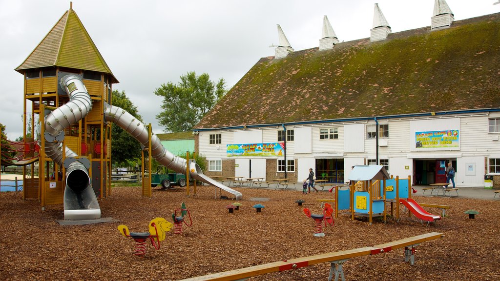 Hop Farm Family Park which includes a playground