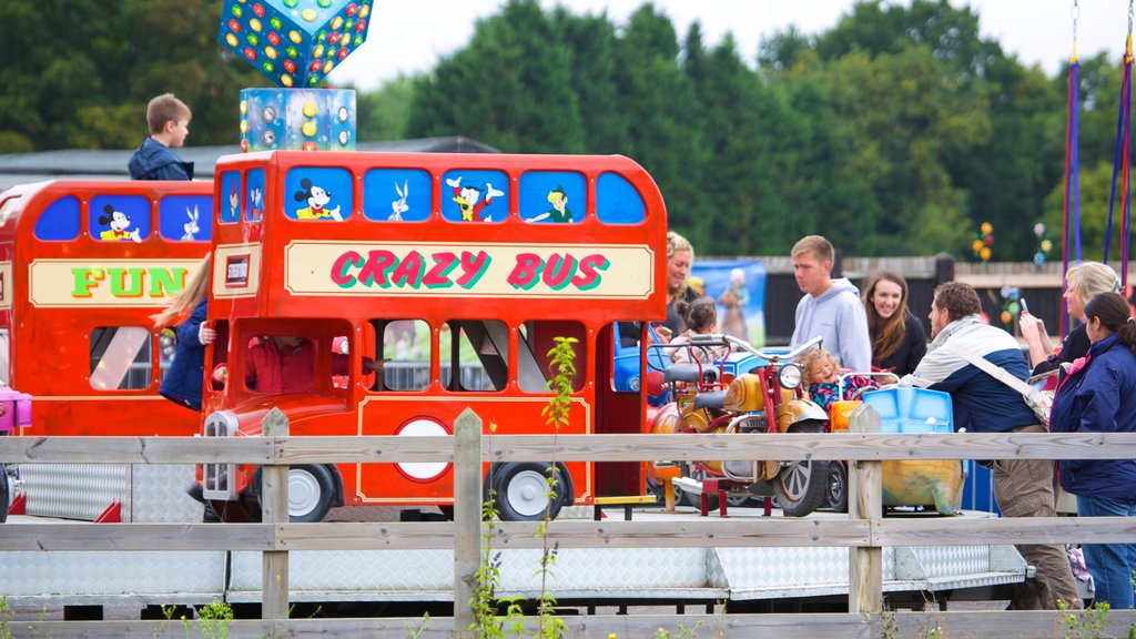 Hop Farm Family Park which includes a playground