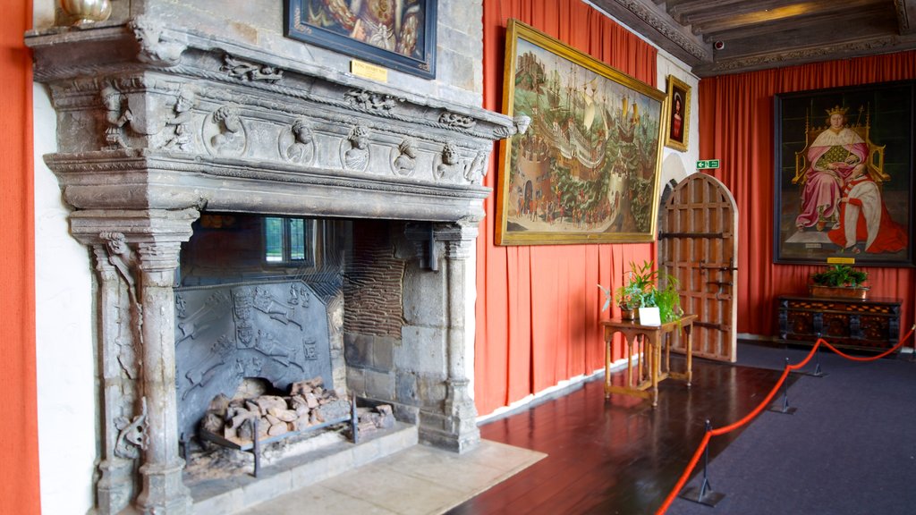 Leeds Castle featuring château or palace, heritage architecture and interior views