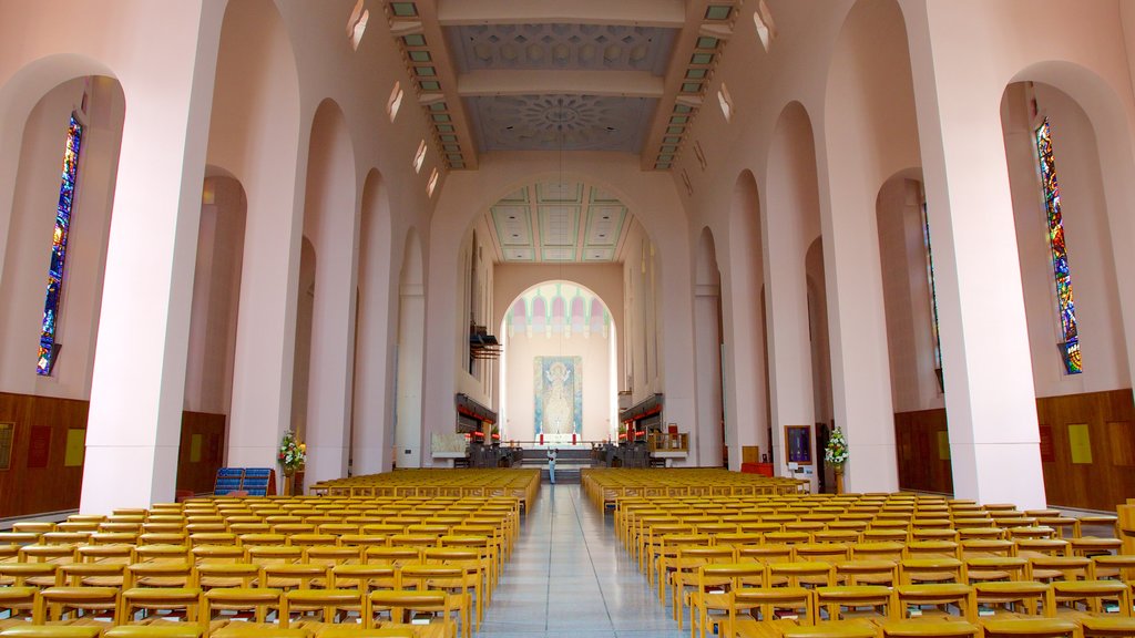 Cathédrale Saint-Paul qui includes une église ou une cathédrale, scènes intérieures et architecture patrimoniale