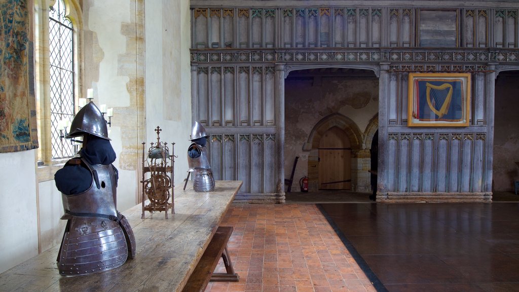 Penshurst Place and Gardens which includes heritage architecture and interior views