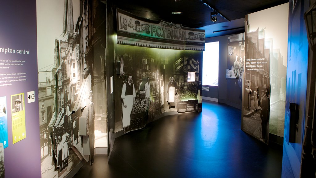 SeaCity Museum featuring interior views