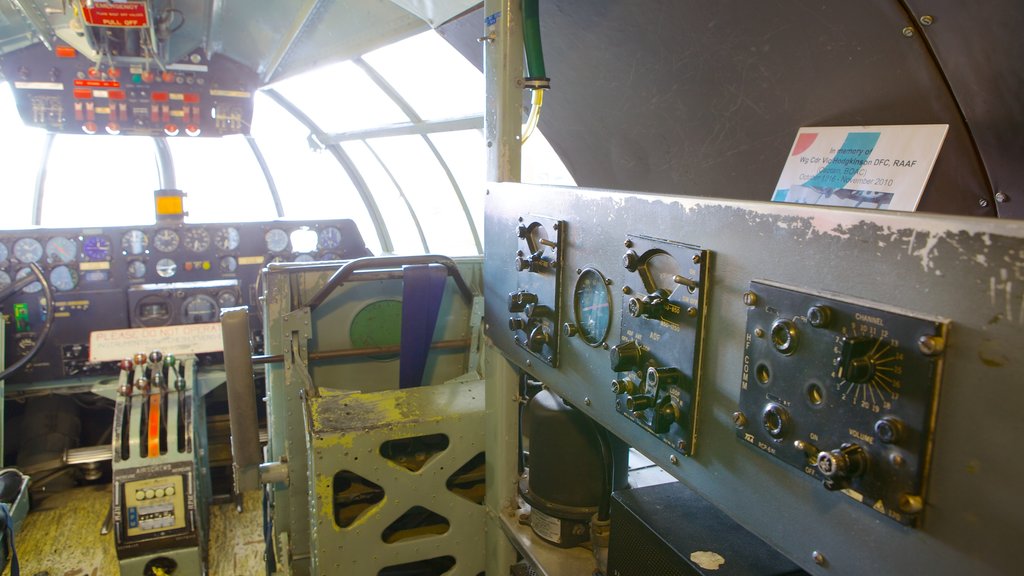 Solent Sky Museum which includes aircraft and interior views