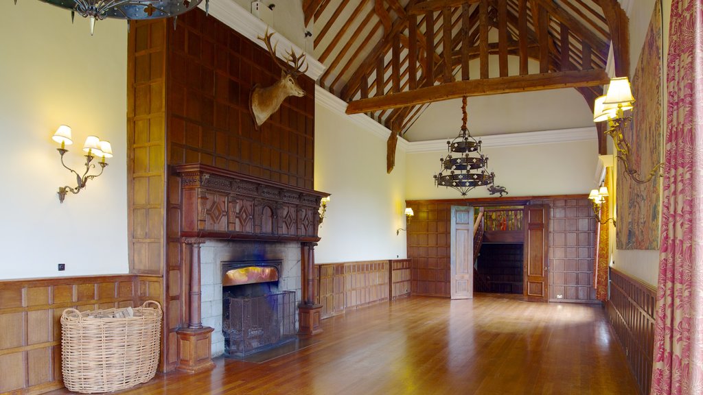 Layer Marney Tower which includes interior views and heritage architecture