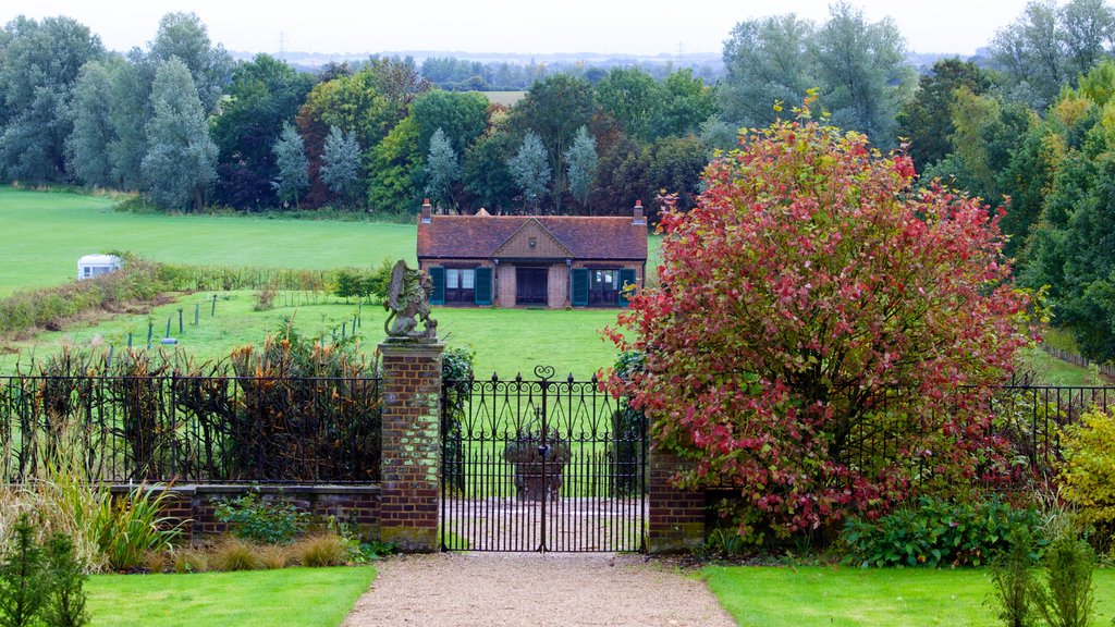 Layer Marney Tower featuring a house and a garden