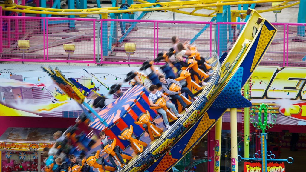 Adventure Island showing rides