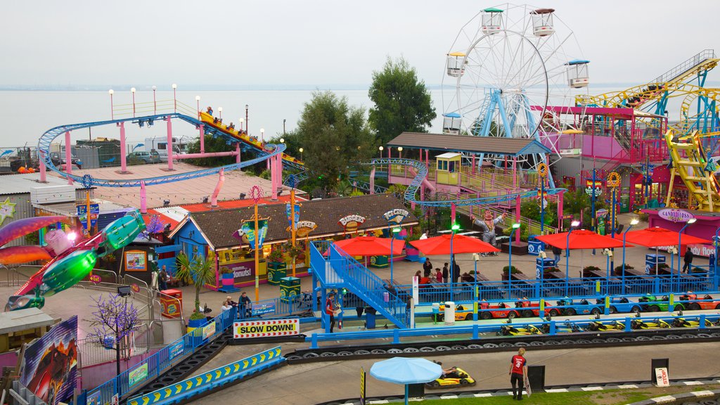 Adventure Island showing rides