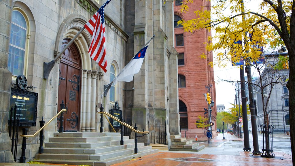 Cleveland mettant en vedette une église ou une cathédrale