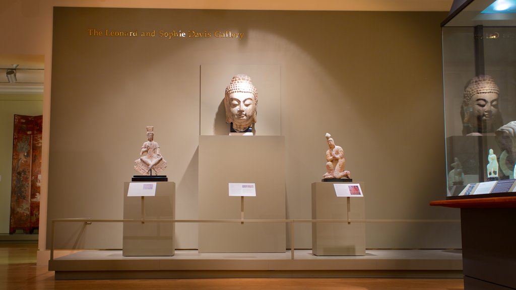 Norton Museum of Art showing art and interior views