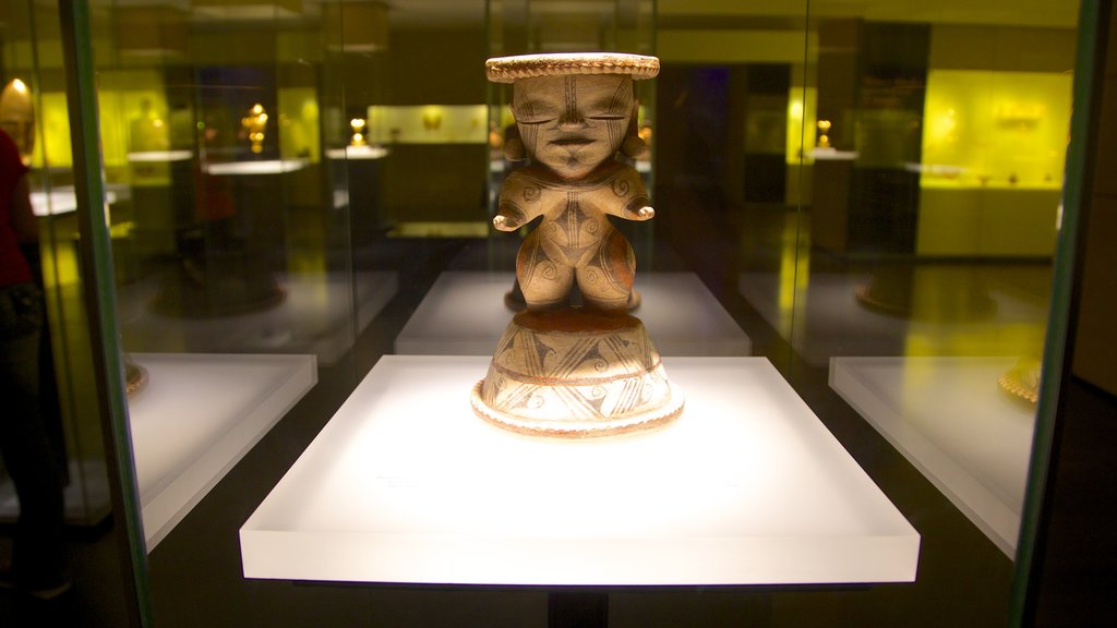 Museo del Oro caracterizando vistas internas