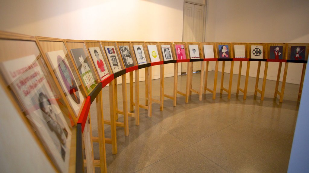 Antioquia Museum showing art and interior views