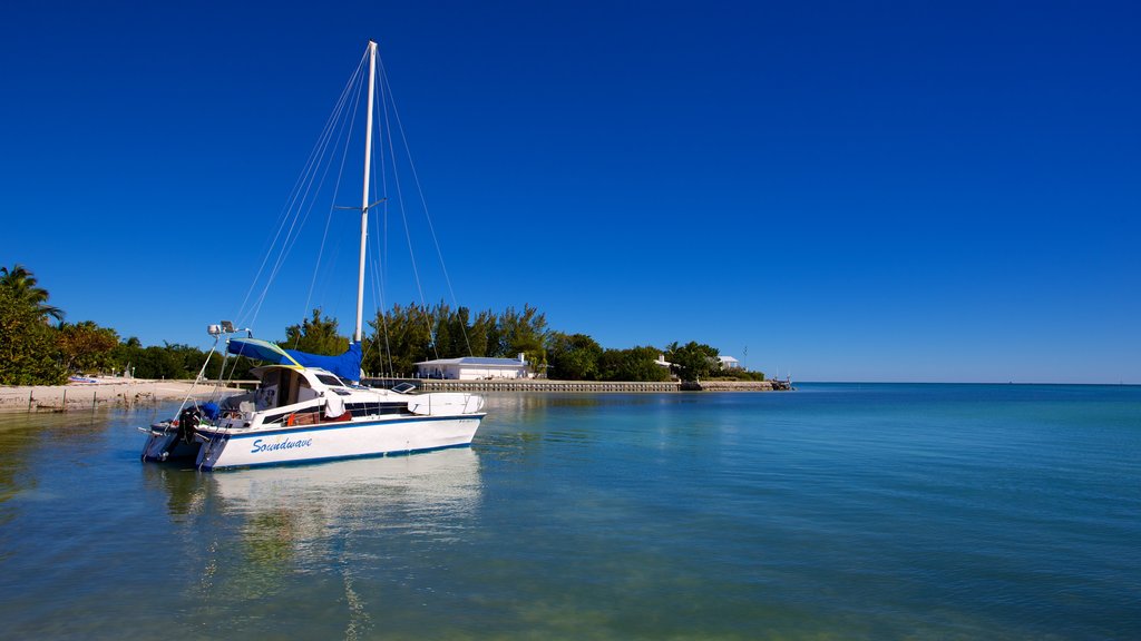 Sombrero Beach which includes a beach and general coastal views