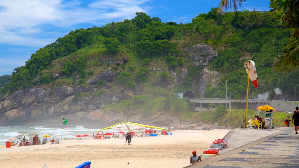 Sao Conrado Beach featuring a sandy beach