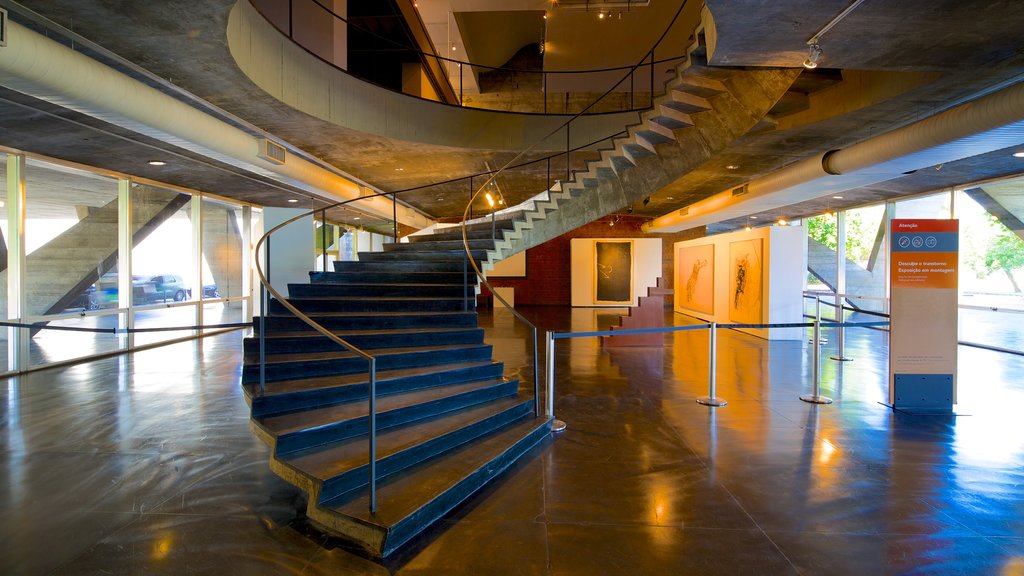 Museum of Modern Art which includes interior views