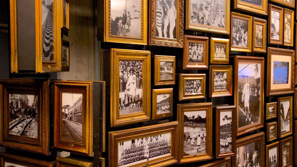 Museo del Fútbol que incluye vista interna