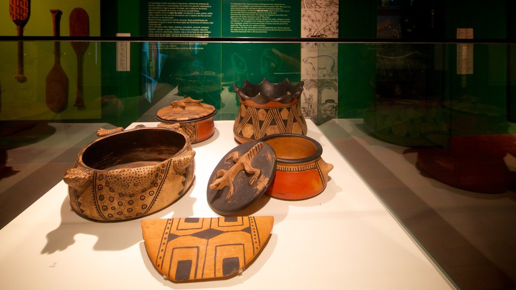 Museu Histórico Nacional que inclui vistas internas