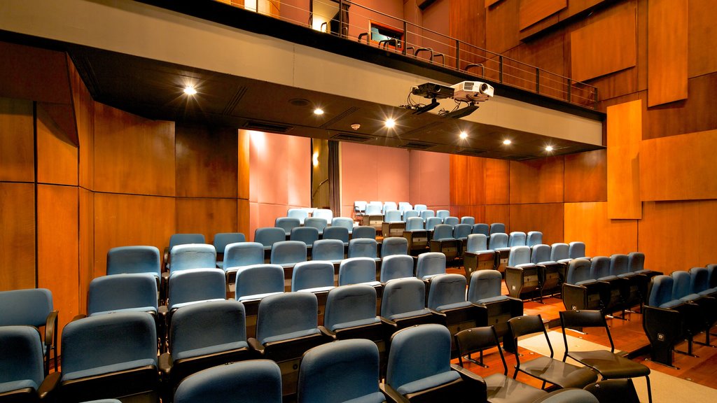 Bank of Brazil Cultural Center featuring interior views