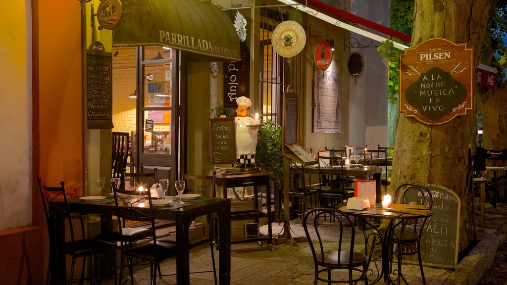 Colonia del Sacramento Plaza de Armas featuring dining out