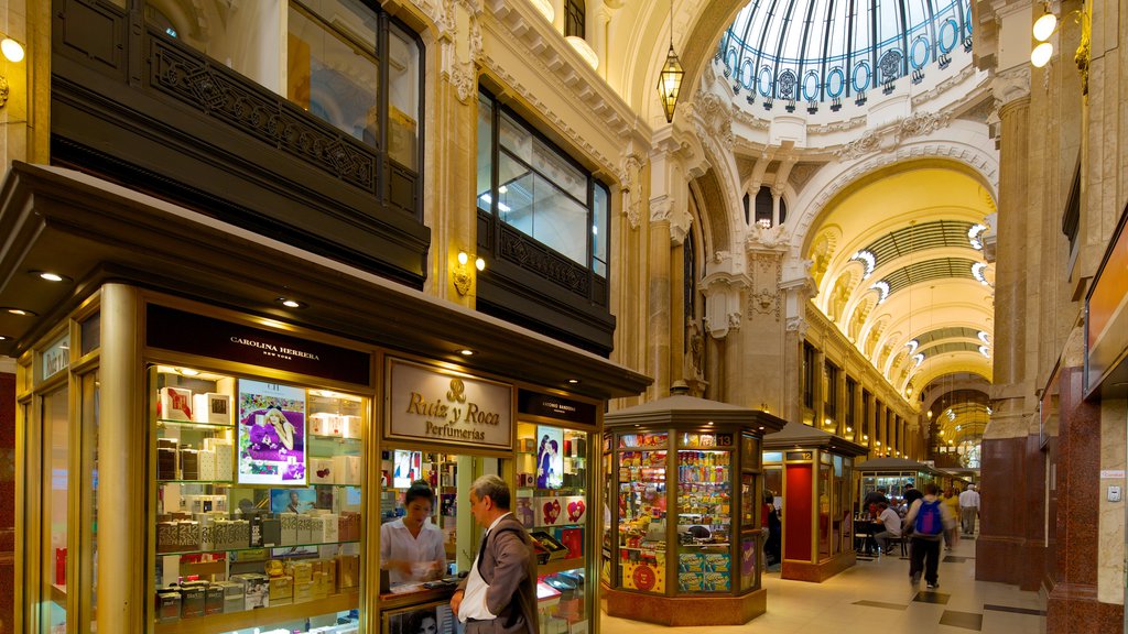 Buenos Aires showing interior views