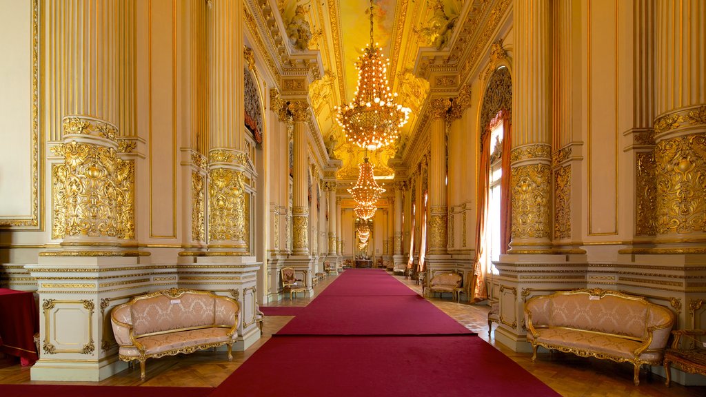 Teatro Colón mostrando vistas internas e cenas de teatro