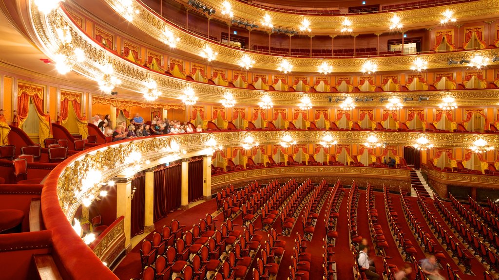 Teatro Colon which includes interior views and theatre scenes