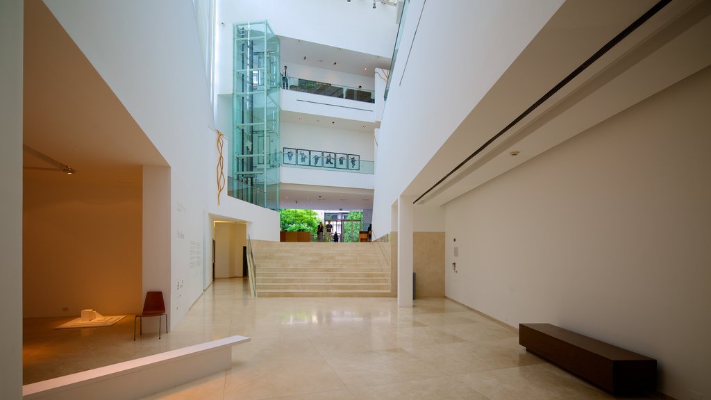 Museo de Arte Latinoamericano de Buenos Aires showing interior views