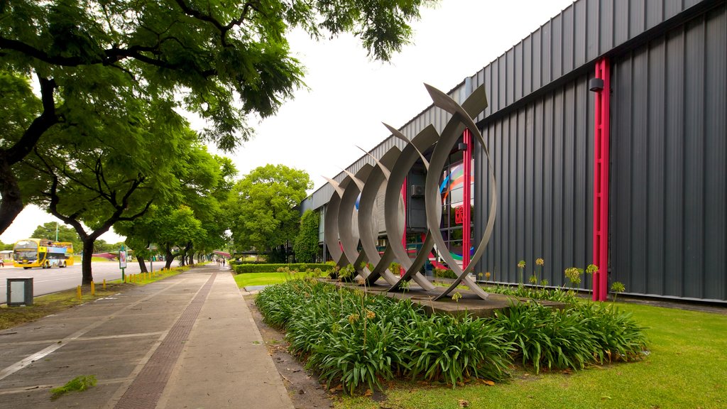 National Museum of Fine Arts which includes outdoor art