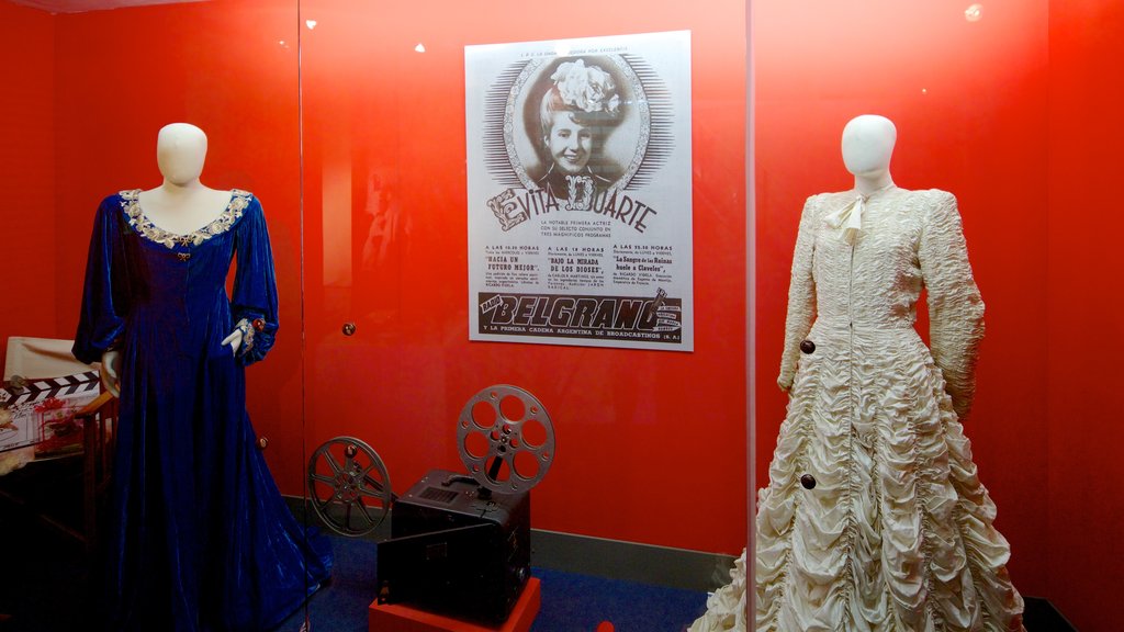 Evita Museum which includes interior views and heritage elements