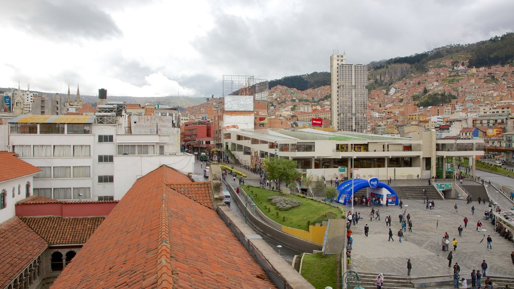 San Francisco Church showing a city