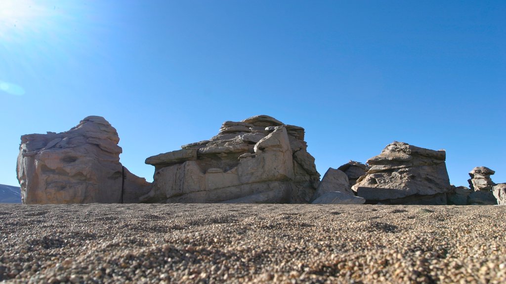 Bolívia que inclui paisagens do deserto