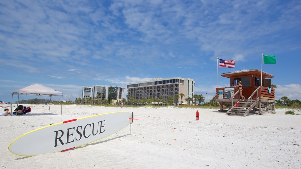 Lido Key which includes a beach