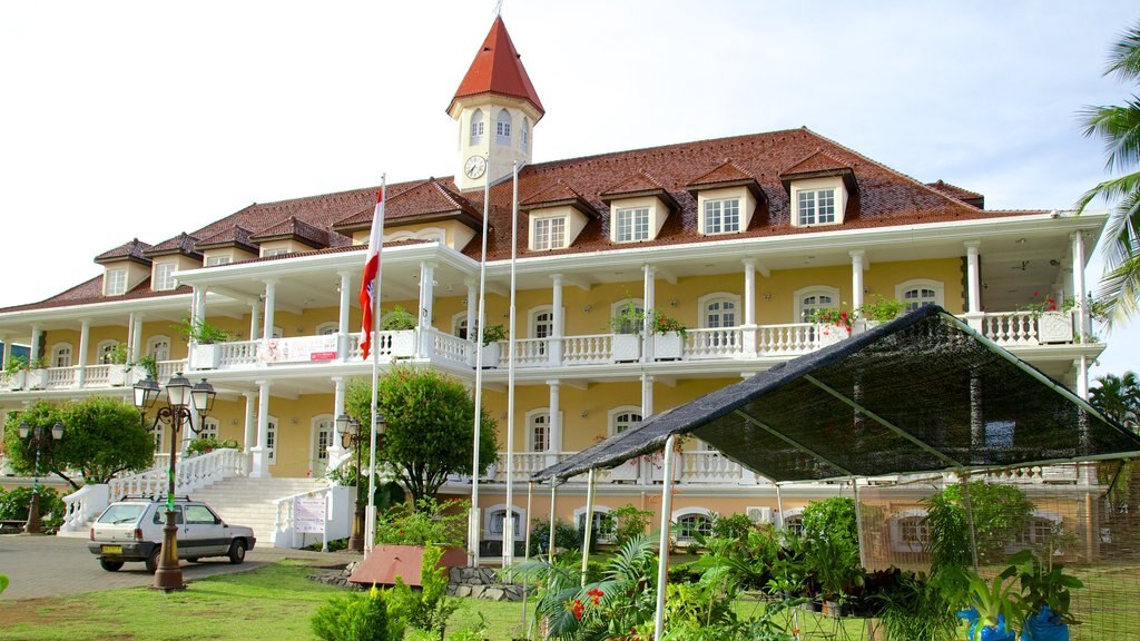 Papeete Town Hall which includes an administrative building