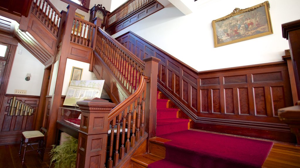 Burroughs Home showing a house, interior views and heritage architecture