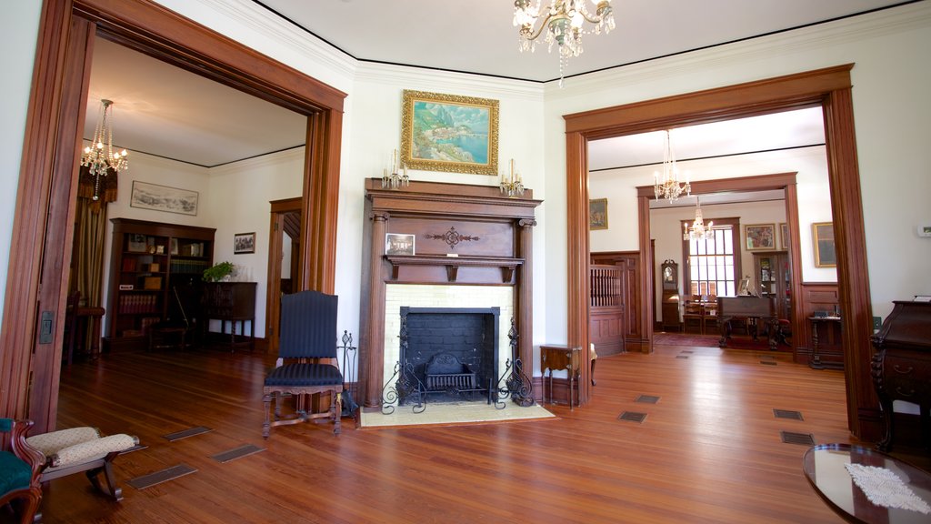 Burroughs Home showing interior views and a house