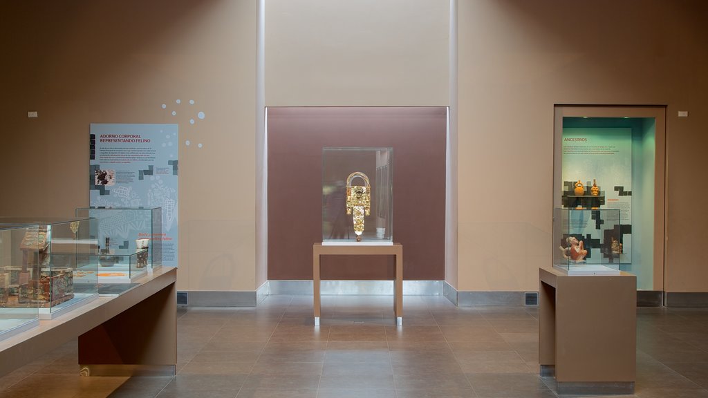 Huaca de la Luna showing interior views