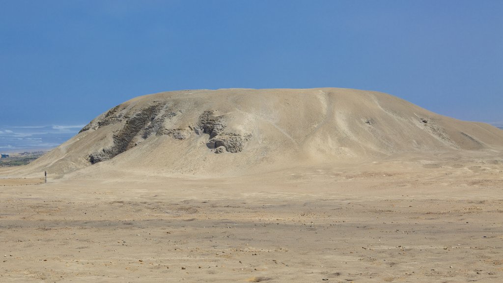 El Brujo caracterizando paisagens do deserto