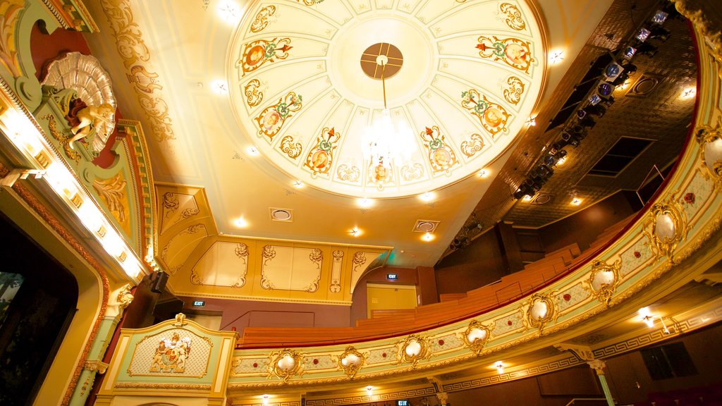 Theatre Royal, Hobart แสดง วงการละครเวที และ การตกแต่งภายใน