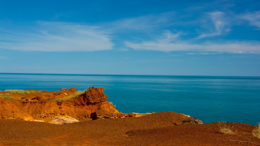 Punta Gantheaume ofreciendo vistas generales de la costa