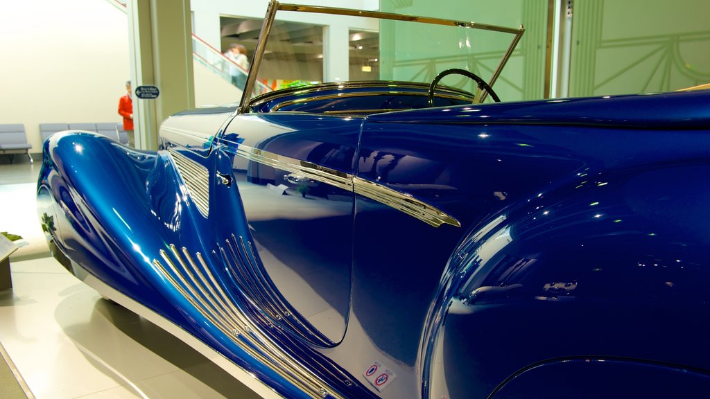 Toyota Commemorative Museum of Industry and Technology showing interior views